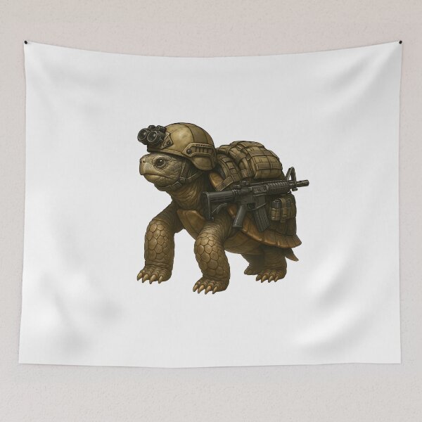Item preview, Tactical Turtle designed and sold by RAWLIFEGRAPHIC.