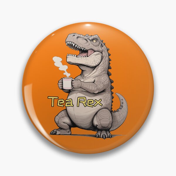 Item preview, T-Rex Dinosaur (Tea Rex), fun design designed and sold by Planet Utoppia.