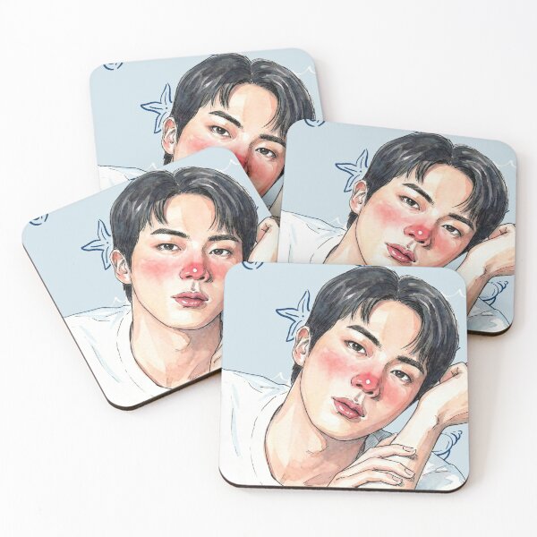 Item preview, Jin of BTS Phone Case designed and sold by sunshine4dsoul.