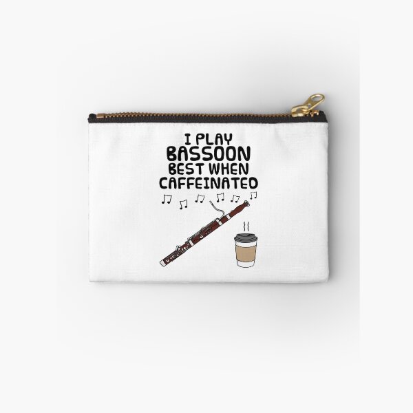 Item preview, I Play Bassoon Best When Caffeinated, Bassoonist Coffee Funny designed and sold by doodlerob.