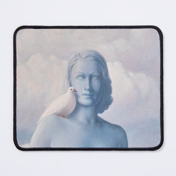 Item preview, The Black Magic (La magie noire) (1934) – René Magritte | Surreal Nude Sky Metamorphosis Painting designed and sold by Art Outlaws.
