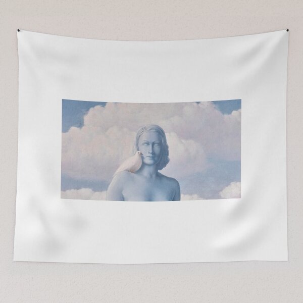 Item preview, The Black Magic (La magie noire) (1934) – René Magritte | Surreal Nude Sky Metamorphosis Painting designed and sold by Art Outlaws.