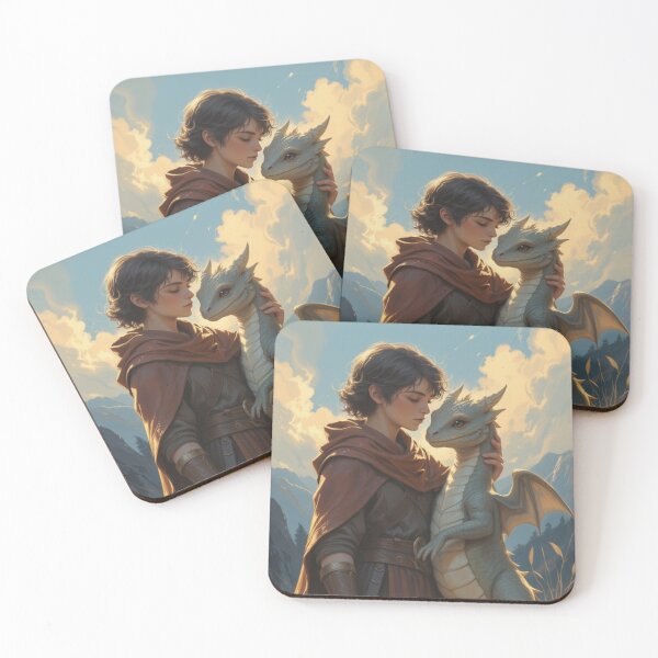 Item preview, Fantasy traveler With Baby Dragon designed and sold by DiceWay.