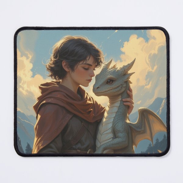 Item preview, Fantasy traveler With Baby Dragon designed and sold by DiceWay.