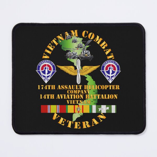 Item preview, Army - Vietnam Combat Veteran - 174th AHC w 14th Avn Bn designed and sold by Military Insignia Products.