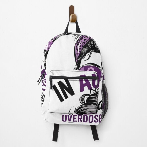 Item preview, Overdose Awareness In August We Wear Purple Messy Bun designed and sold by SyntaxClaw.