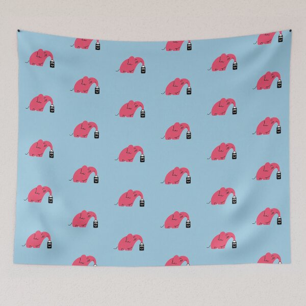 Item preview, efficient elephant coffee designed and sold by delicate-pov.