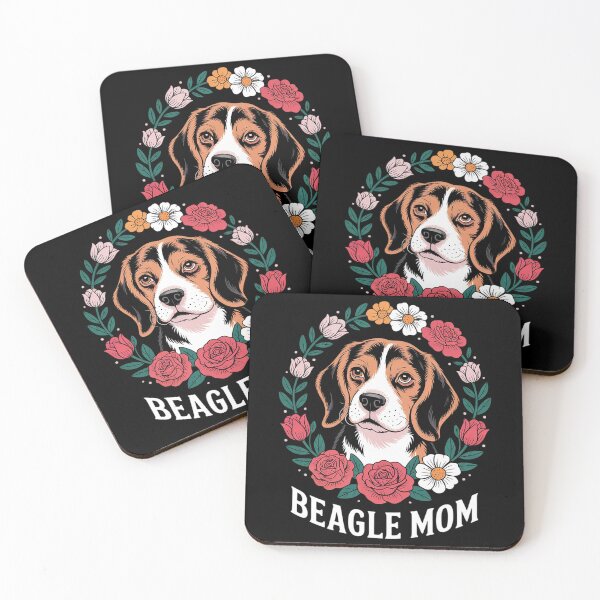 Item preview, Beagle Mom Colorful Flower Garden Best Cool Dog Mom Ever1 designed and sold by FadeOfThrone.