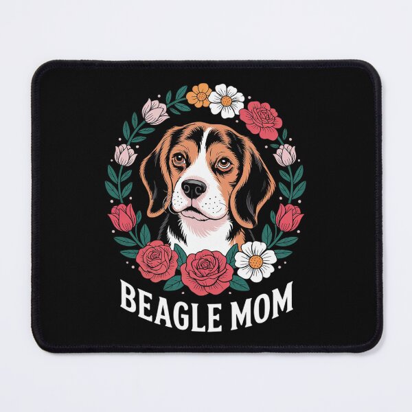 Item preview, Beagle Mom Colorful Flower Garden Best Cool Dog Mom Ever1 designed and sold by FadeOfThrone.