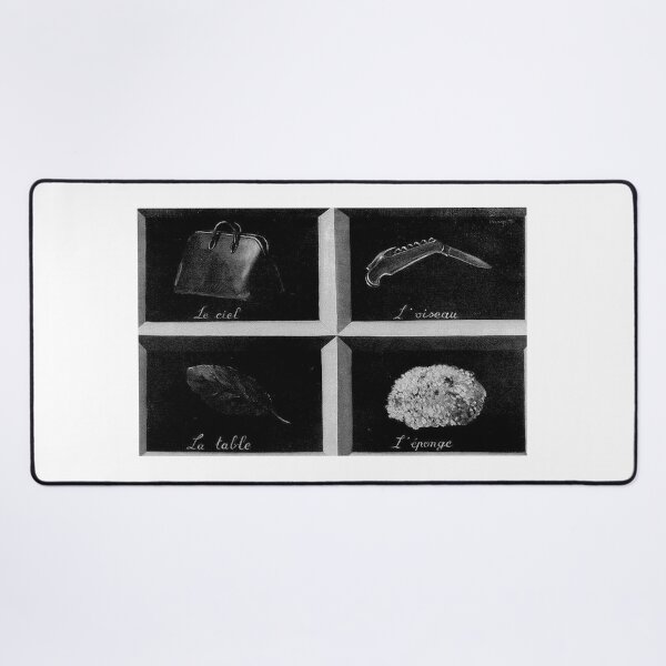 Item preview, The Key to Dreams (1930) – René Magritte | Surreal Language and Image Conceptual Painting designed and sold by Art Outlaws.
