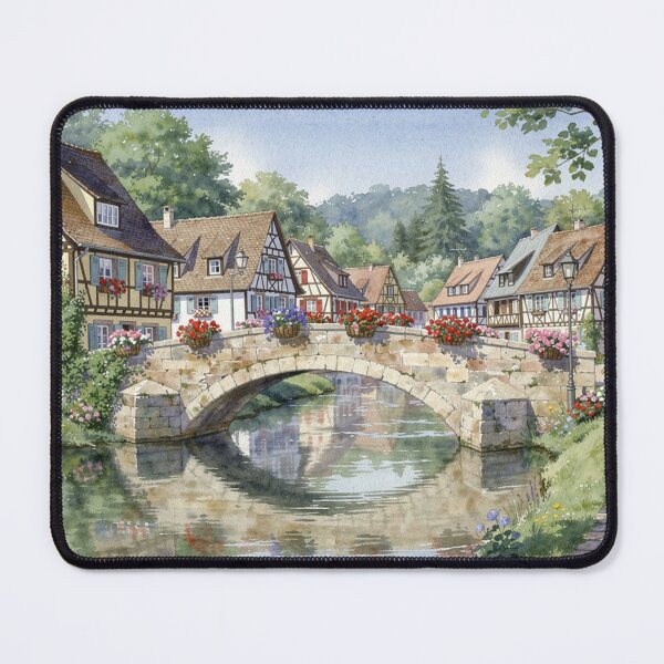 Artikelvorschau, Dorf im Elsass entworfen und verkauft von jefboutique6150.