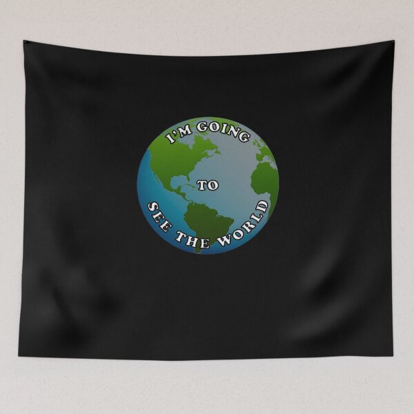 Item preview, I'm Going To See The World Traveler Adventurer designed and sold by Tengerimalac75.