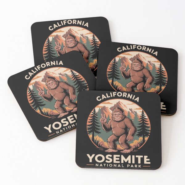 Item preview, Bigfoot Sasquatch Yosemite National Park  designed and sold by MarryIsMonth.