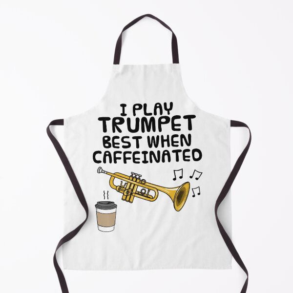 Item preview, I Play Trumpet Best When Caffeinated, Trumpeter Coffee Funny designed and sold by doodlerob.