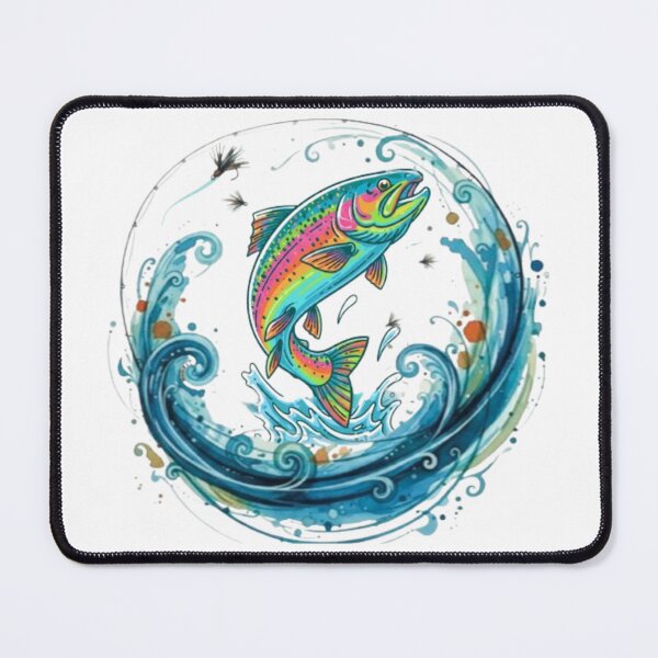 Item preview, Trout is king fishing designed and sold by Stefanrajzer.