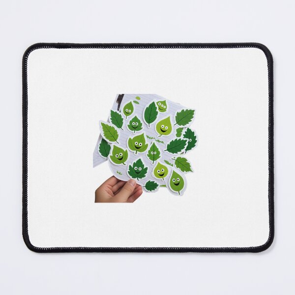 Item preview, Simple leaf characters with smiling faces. designed and sold by STICKERS FOR SALE NOW.