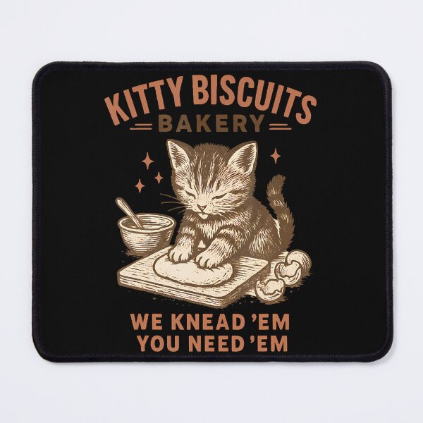 Item preview, Kitty Biscuits Bakery We Knead Em You Need Em designed and sold by TyrelKoch.