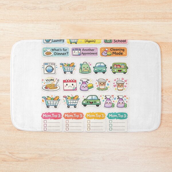 Item preview, Busy Mom Essentials Planner Notebook designed and sold by DivinelyAligned8.