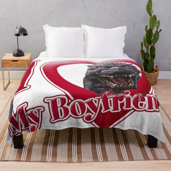 Item preview, Godzilla - I Love My Boyfriend designed and sold by Dooby's Bizarre .