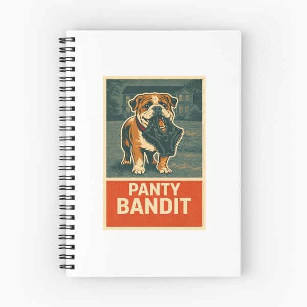Item preview, Panty Bandit – Cheeky Dog Retro Poster Art designed and sold by TMD167207.