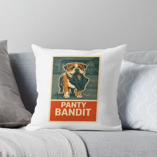 Item preview, Panty Bandit – Cheeky Dog Retro Poster Art designed and sold by TMD167207.