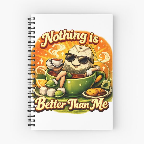 Item preview, Nothing Is Better Than Me - Tea Art for Tea Lovers designed and sold by Item Geeks.