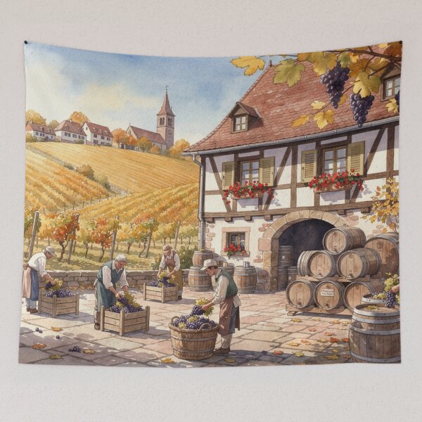 Item preview, Wine cellar, Alsace designed and sold by jefboutique6150.