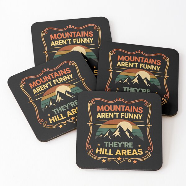 Item preview, Dad Joke - Mountains Aren't Funny They're Hill Areas designed and sold by hemagamo.