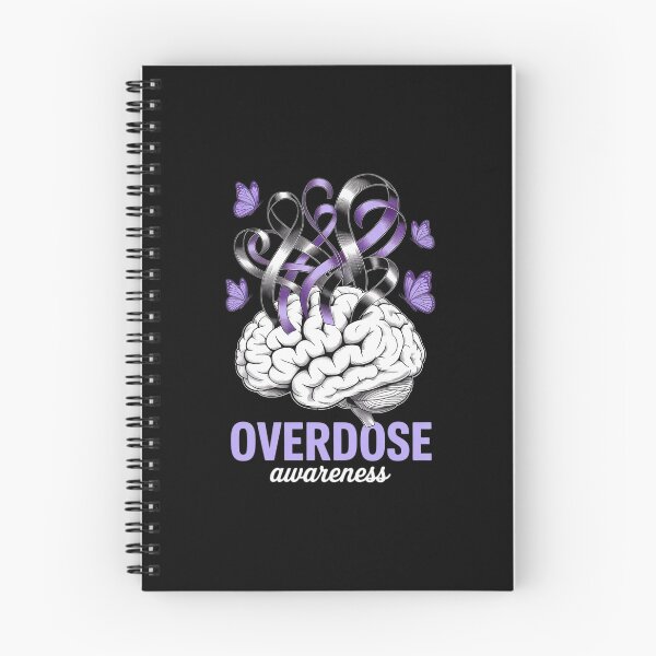 Item preview, Overdose Awareness Purple Ribbon Awareness Butterfly Heart  designed and sold by AquaKiev.
