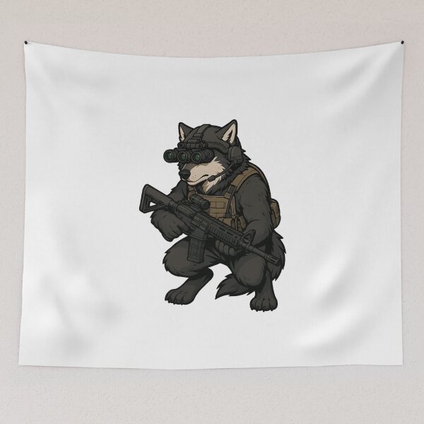 Item preview, Tactical Dog designed and sold by RAWLIFEGRAPHIC.