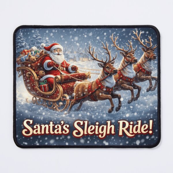 Item preview, Santa’s Midnight Ride designed and sold by waldex44.
