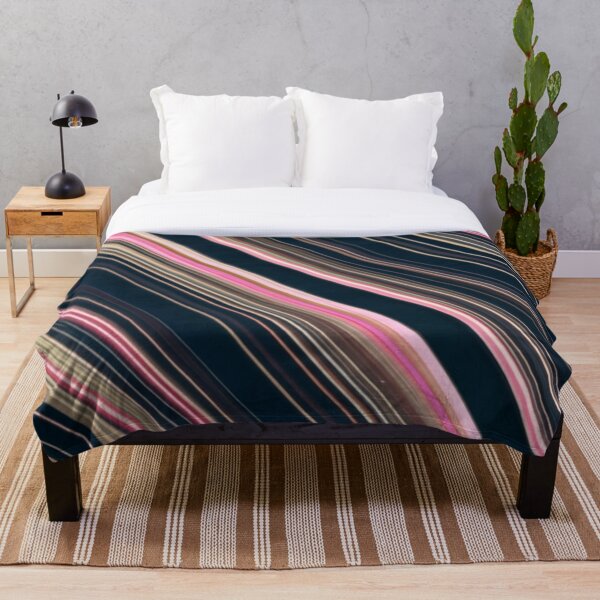 Item preview, Elegant Diagonal Stripes Pink Navy Gold designed and sold by Ed & Harmony.