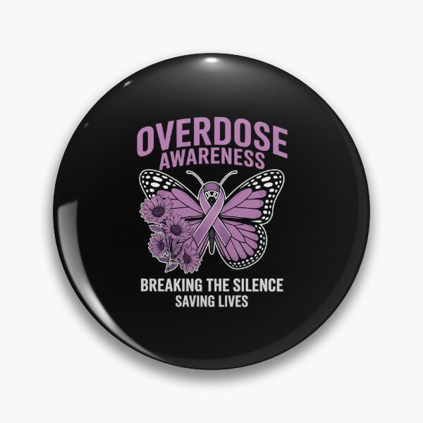 Item preview, Overdose Awareness Purple Ribbon Drug Addiction Heart  designed and sold by AquaKiev.