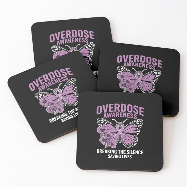 Item preview, Overdose Awareness Purple Ribbon Drug Addiction Heart  designed and sold by AquaKiev.