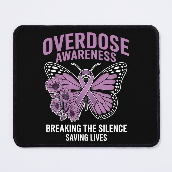 Item preview, Overdose Awareness Purple Ribbon Drug Addiction Heart  designed and sold by AquaKiev.