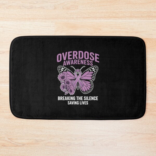 Item preview, Overdose Awareness Purple Ribbon Drug Addiction Heart  designed and sold by AquaKiev.