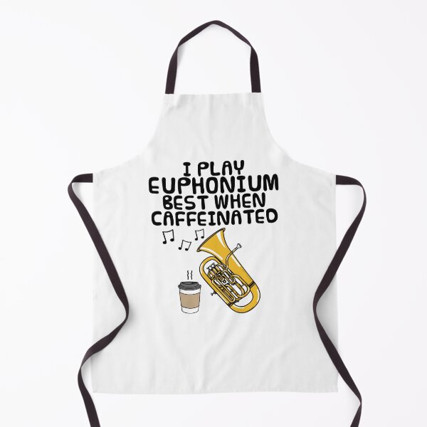 Item preview, I Play Euphonium Best When Caffeinated, Brass Musician Funny designed and sold by doodlerob.