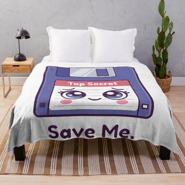 Item preview, Cute Floppy Disk Save Me Retro Tech designed and sold by k3rstman1.