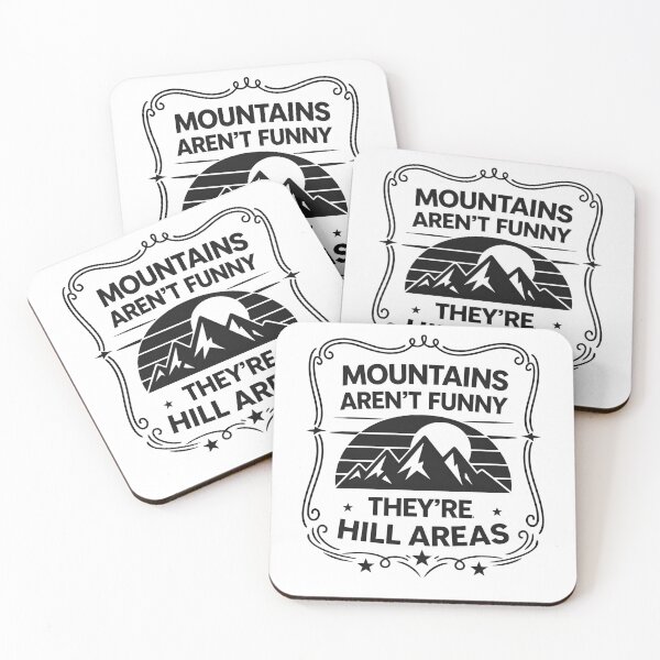 Item preview, Dad Joke - Mountains Aren't Funny They're Hill Areas designed and sold by hemagamo.