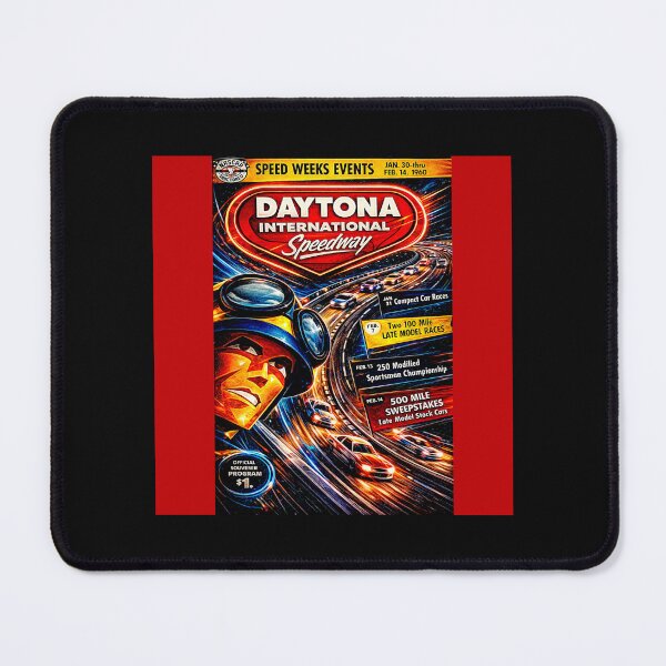 Item preview, Daytona beach 1960 variation vintage poster#1 designed and sold by Helios Be. Lavsh.