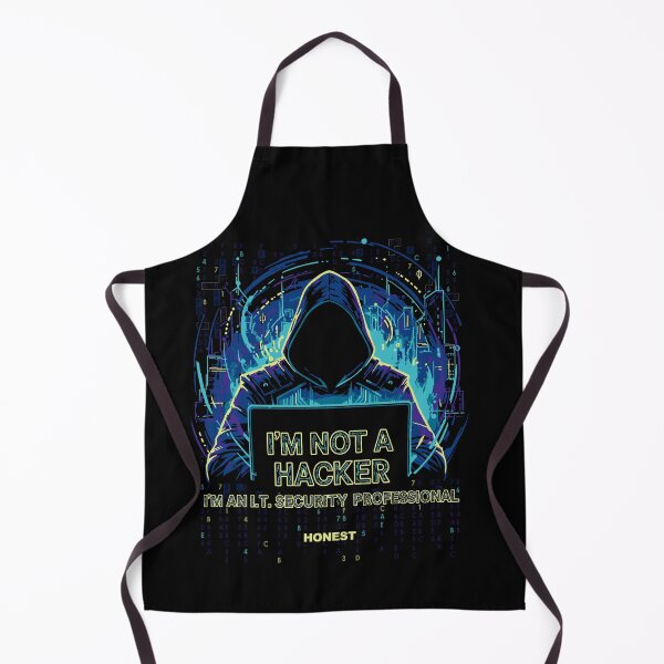 Item preview, I'm Not A Hacker I'm An IT Security Professional Cybersecurity designed and sold by Nerd Shizzle.