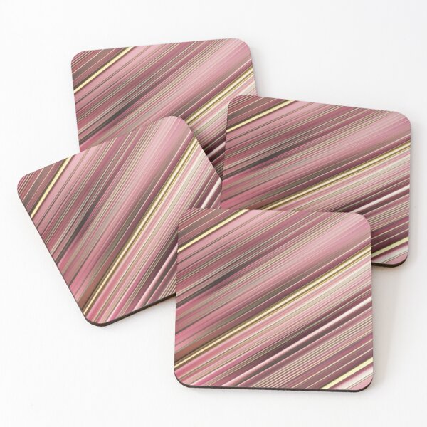 Item preview, Pink & Gold Diagonal Stripes designed and sold by Ed & Harmony.