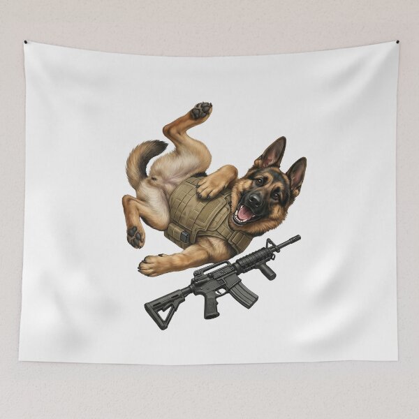 Item preview, Tactical Dog designed and sold by RAWLIFEGRAPHIC.