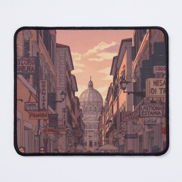 Item preview, Evening Walk Near the Colosseum designed and sold by JacksoonLester.