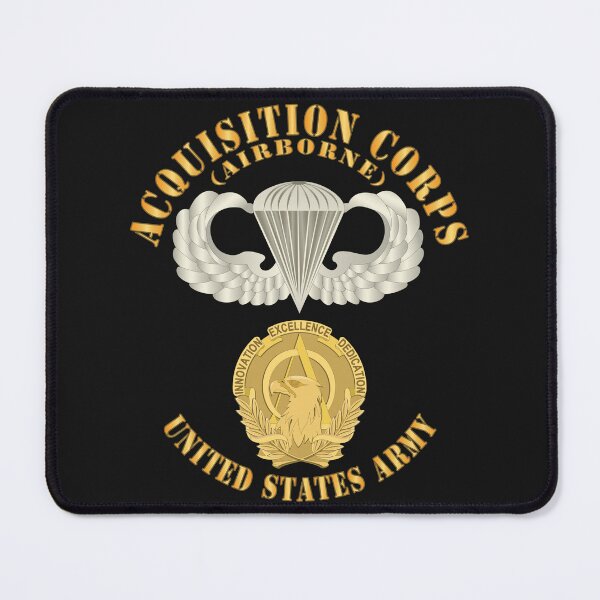 Item preview, Army - Acquisition Corps w Airborne Badge - Br X 300 designed and sold by Military Insignia Products.