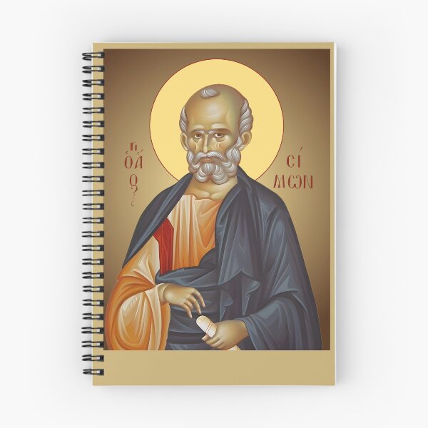 Item preview, Saint Apostle Simon, Apostle Simeon, Orthodox icon  designed and sold by orthodox-icon.