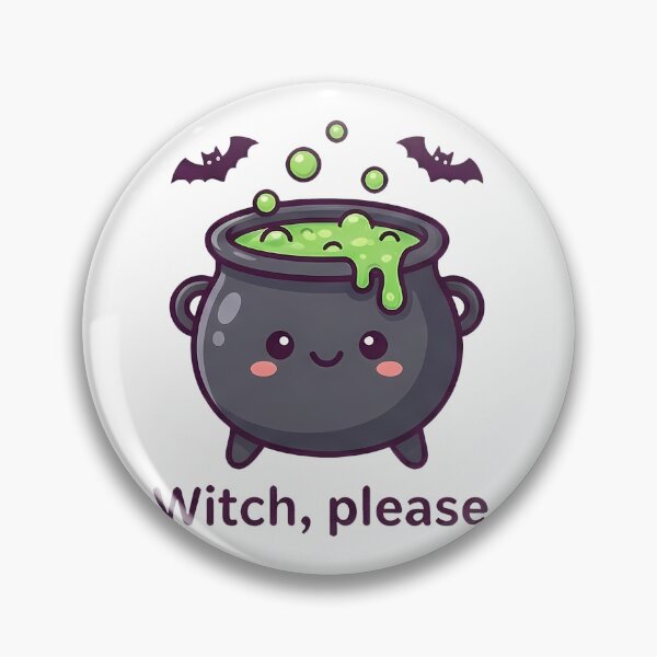 Item preview, Witch Please Funny Cauldron Halloween Bats designed and sold by k3rstman1.