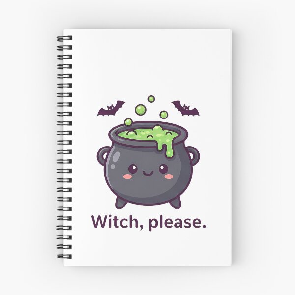 Item preview, Witch Please Funny Cauldron Halloween Bats designed and sold by k3rstman1.