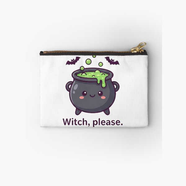 Item preview, Witch Please Funny Cauldron Halloween Bats designed and sold by k3rstman1.