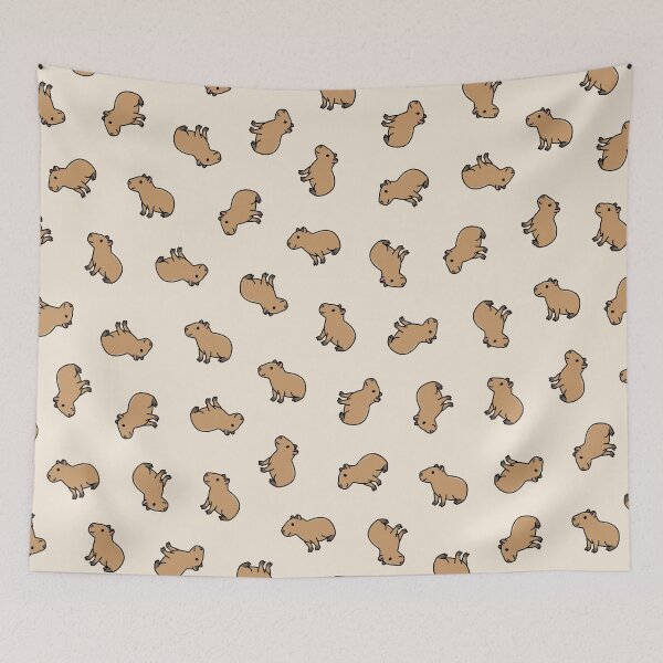 Item preview, Capybara designed and sold by littlemandyart.